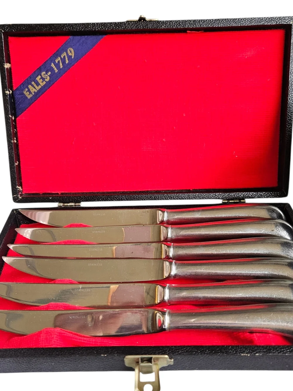 Stainless Steel Eales’ Steak Knife Set - Silvertone